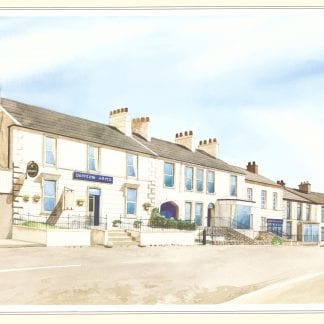 painting of Main Street Killyleagh Co. Down
